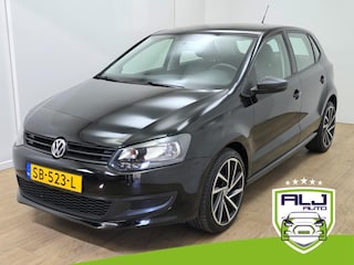 Volkswagen Polo Occasion 1.2 met parkeercamera en luxe audio | Sportieve look | Tweedehands Volkswagen polo zwart in 5 deurs | ALJ