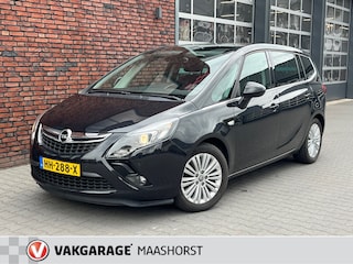 Opel Zafira 1.4 Turbo Edition 7-Persoons ParkeerSensoren/PanoramaDak/DAB/Clima/Airco/Cruise/Trekhaak/Bluetooth