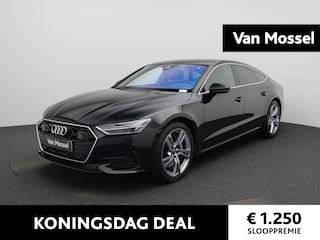Audi A7 Sportback 50 TFSI e quattro Pro Line S l Adaptive cruise control l Elek.verst.best.stoel geheugen l Bang & Olufsen Premium 3D l Airconditioning automatisch, 4-zone l Head-up display l Uitgebreide voorverwarming + ventilatie l Apple Carplay / Android Auto l Comfortsleutel l Camera l Privacy glas, warmtewerend l Lichtpakket ambient lighting l Trekhaak wegklapb. el. ontgr. l