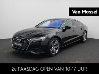 Audi A7 Sportback 50 TFSI e quattro Pro Line S l Adaptive cruise control l Elek.verst.best.stoel geheugen l Bang & Olufsen Premium 3D l Airconditioning automatisch, 4-zone l Head-up display l Uitgebreide voorverwarming + ventilatie l Apple Carplay / Android Auto l Comfortsleutel l Camera l Privacy glas, warmtewerend l Lichtpakket ambient lighting l Trekhaak wegklapb. el. ontgr. l