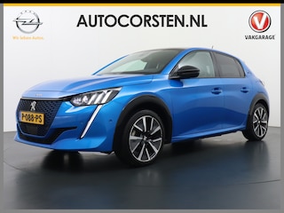 Peugeot 208 EV GT 50kWh 5drs Panorama-dak Trekhaak Apple Carplay Android Auto Navi Ecc 360°Camera Cruise Control DAB Pdc Stoelverwarming Sportstoelen Led Lmv 17" Privacy Glas Bluetooth Led Connected Apps