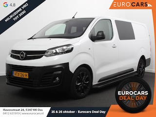 Opel Vivaro 145pk L3H1 Dubbele Cabine Sport Edition Navigatie Climate Control Trekhaak Trekhaak Parkeer sensoren Lichtmetalen Velgen