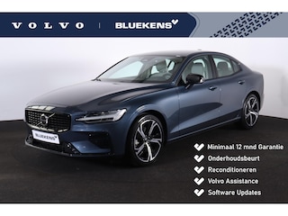 Volvo S60 B4 197pk Plus Dark - Adaptieve Cruise Control - Elektrisch verstelbare voorstoelen - Verwarmbare stoelen voor en achter - Parkeersensoren voor en achter - Achteruitrijcamera - 19" Glossy Black wielen