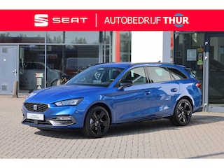 Seat Leon Sportstourer 1.5 TSI e-Hybrid FR Business 204PK / 150kW Achteruitrijcamera, 3-zone Climatronic, Apple Carplay & Android Auto, dodehoeksensor, adaptive cruise control, grootlichtassistent, keyless start, volledig digitaal instrumentenpaneel (Virtual Cockpit), 18'' LMV zwart