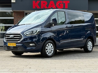 Ford Transit Custom 300 2.0 TDCI L1H1 Limited DC AUTOMAAT ADAPT Cruise|LED VERL|NAVI|lederen bekl|ORIG NEDERLANDS|NAP