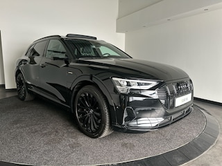 Audi e-Tron 50 quattro Launch edition 71 kWh Black on Black | Panoramadak | 21 Inch Black metal | Topper!