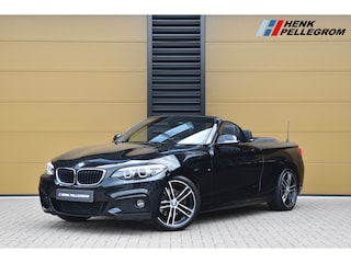 BMW 2-serie Cabrio 220i High Executive * M Sportpakket * Navigatie Professional * HIFI * Leder * Leder *