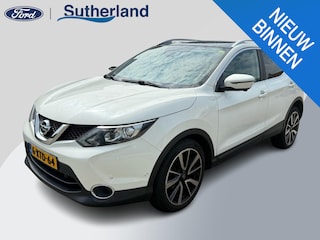 Nissan Qashqai 1.2 Tekna 116pk Automaat | Panorama dak | Lederen Bekleding | 360 graden Camera's | Dodehoeksensoren