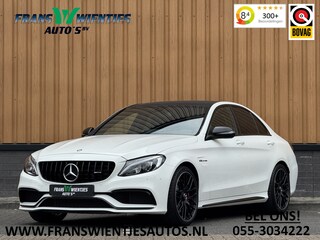 Mercedes-Benz C63 AMG | 19" Lichtmetaal | Camera | LED | Leder | Cruise Control | Airconditioning | Parkeersensoren | Bluetooth | Elektrische Stoelen |