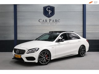Mercedes-Benz C-klasse 450 / 43 AMG 4MATIC LED/PANORAMADAK/LEER+S.VERWARMING+MEMORY/19"LMV/CAM/ACC/ECC/12 MND GARANTIE!