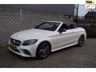 Mercedes-Benz Cabrio 43 AMG 4MATIC Autom Leder/Alcantara Navi 360 Camera Adaptieve Cruise Clima 2x PDC LMV ENZ NL Auto.