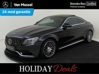 Mercedes-Benz C-klasse 63 Coupé AMG / Panoramadak/ Rijassistentiepakket/ Carbon/ Head Up/ 20 inch/