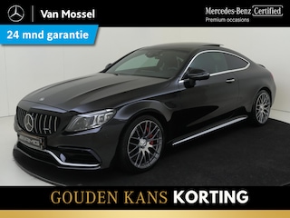 Mercedes-Benz C-klasse 63 Coupé AMG / Panoramadak/ Rijassistentiepakket/ Carbon/ Head Up/ 20 inch/