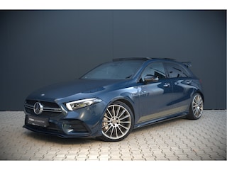 Mercedes-Benz AMG 35 4MATIC Edition 1 | Panoramadak | Burmester | AMG Performance Recaro stoelen | Stoelverwarming | Keyless | Aero pack | Adaptive Cruise Control | Ambiance verlichting | 360 Camera |