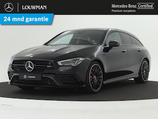 Mercedes-Benz CLA Shooting Brake AMG 35 4MATIC Premium | 306 pk | Nightpakket | 19 inch Black Multispaaks Velgen | Adaptive Cruise control | Leder | MultiBeam Led | Memory Seats | Premium-Pack | Augmented Reality MBUX | Alarm Urban Guard SCM3 |