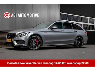 Mercedes-Benz C-klasse Estate 400/ C43 AMG 334 pk 4MATIC Prestige AMG-Sportpakket / Pano-Dak/ Head-Up/ Burmester-Sound/ 360-Camera/ Led-Koplamp/ Sport-Stoelen/ Stoel.Verw/ Trekhaak/ 19'' LMV