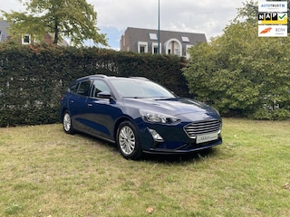 Ford Focus Wagon 1.0 EcoBoost Titanium Business I Zeer netjes! I 1ste Eig I Vol ond historie I 6 Mnd gar I Apple I BTW I Keyless