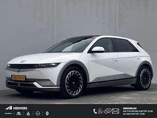 Hyundai Ioniq 5 Lounge AWD 73kWh / Dealer onderhouden / Panoramadak / WLTP 451 km / Warmtepomp / CCS snelladen / 1.600 kg trekgewicht / Elektr. stoelen en klep / Stoelventilatie en verwarming / BOSE / HUD / Camera 360° /