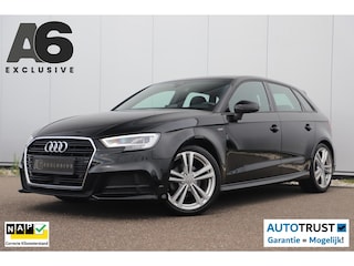 Audi A3 Sportback 35 TFSI CoD S-Line Sport 150PK Automaat Virtual Cockpit Half Leder Stoelverwarming Navigatie Carplay Android 18 inch LMV Full LED Parkeersensor Clima Cruise