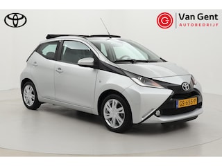 Toyota Aygo 1.0 VVT-i x-wave | Elektrisch vouwdak | Fietsensteun | Navigatie | Keyless | Clima | Camera | 15 inch | Bluetooth