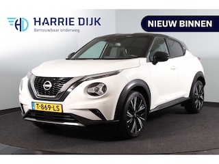 Nissan Juke 1.0 DIG-T 115 PK N-Design - Automaat | Adapt. Cruise | Stoel-+Voorruitverw. | Bose | 360 Camera | NAV + App. Connect | ECC | LM 19" | Afn. Trekhaak |