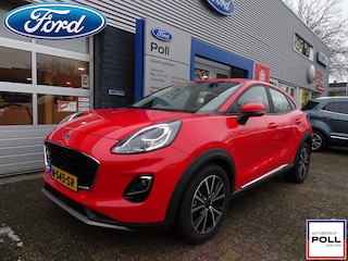 Ford Puma 125pk Hybrid Titanium-X Navi Climat Winter pack Fabrieksgarantie tot 28-1-2026/ max. 100.000km