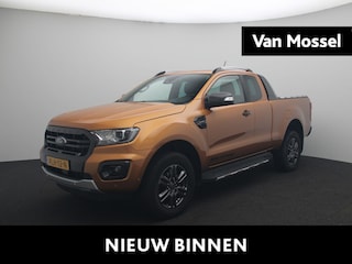 Ford Ranger 2.0 EcoBlue Wildtrak Supercab Aut. | Trekhaak | Leder | Rollertop | Navigatie | adaptive Cruise control | Camera