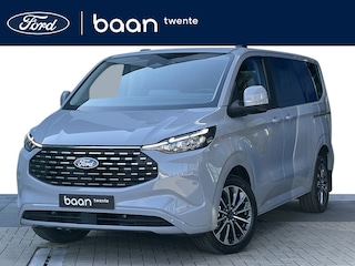Ford Tourneo Custom 2.5 Plug-IN Hybrid 233 PK L1H1 Titanium X | Incl. BTW & BPM | 8 Persoons | Elektr. Schuifdeuren | Digitale binnenspiegel | Trekhaak | Leer | B&O | Adaptive Cruise C. |