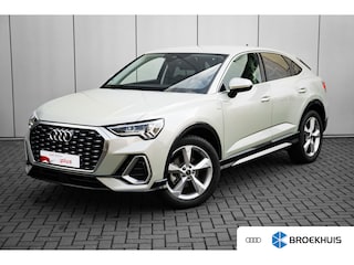 Audi Q3 35 TFSI S Edition Competition Trekhaak | LED verlichting | Privacy Glas | Adaptief Cruise Control | Leder-Dinamica Microvezel Bekleding