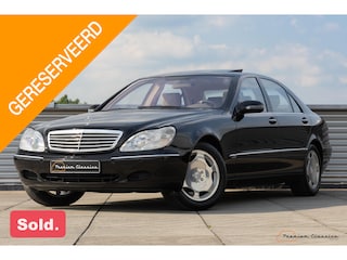 Mercedes-Benz S-klasse 600 Lang W220 | 40.000KM | 1st Paint | New Condition | Full Documentation | A1 Condition