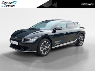 Kia EV6 Plus 58 kWh | Apple Carplay / Android Auto | Navi | Elektrisch verstelbare Voorstoelen | Bestuurdersstoel met geheugen | Stoelverwarming + Koeling | Stuurverwarming | Parkeersensoren Voor + Achter | Camera Achter | Elektrisch Bediendbare Achterklep | Licht + Regensensor | 19"Lichtmetalen Velgen etc