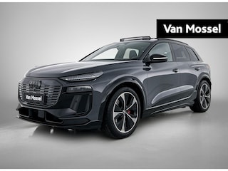 Audi Q6 e-tron S edition performance 100 kWh l Adaptive cruise assist plus l MMI experience pro l MMI-bijrijdersscherm l Bang & Olufsen 3D hoofdsteun l Stoelverwarming voor en achter l Autom. airconditioning 3 zones l Glazen panoramadak l Elektrisch verstelbaar stuur l Elektrisch instel. voorstoelen l Adaptive air suspension l Omgevingscamera's l Geheugen best.stoel + spiegels l Stuurverwarming l Matrix-functie l Lichtpakket plus ambient light l Trekhaak, mechanisch draaibaar l Audi drive select l Alarm Klasse III l Warmtepomp l