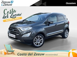 Ford Ecosport 1.0 EcoBoost Titanium Automaat | BLIS | Trekhaak | Winter Pack | Camera | Navigatie | Parkeersensoren | B&O | 17" Lichtmetalen velgen | Privacy Glass