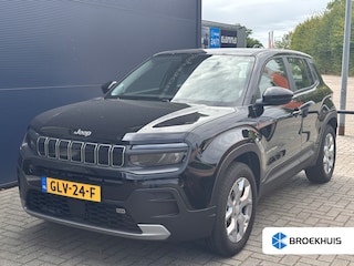 Jeep Avenger Altitude 54 kWh Warmtepomp | Adaptieve Cruise | Parkeersensoren | Carplay | Clima | 17" Lichtmetal | Airco (automatisch) | Apple Carplay/Android Auto|telefoonintegratie premium | Cruise control adaptief