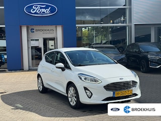 Ford Fiesta 1.0 EcoBoost Titanium | Winterpakket | Camera | Apple Carplay/Android Auto | Cruise Adap | Keyless entry+start | Navi | Dodehoek detectie | | Achteruitrijcamera | Airco (automatisch) | Apple Carplay/Android Auto|telefoonintegratie premium