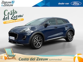 Ford Puma 1.0 EcoBoost Titanium | Dealer Onderhouden | Verwarmbare Voorstoelen | Parkeersensoren Achter | Apple Carplay & Android Auto | Cruise Control | Rubberen Vloermatten Voor & Achter | Matten Voor