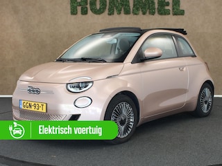 Fiat 500 La Prima 42 kWh SOH 95,8% ! - ELEKTRISCH CABRIODAK - PARKEERSENSOREN VOOR/ ACHTER - 16 INCH LICHT METALEN VELGEN - 2 LAADKABELS - CAMERA - CLIMATE CONTROL - NAVIGATIE - CRUISE CONTROL - DODEHOEK DETECTIE- ARMSTEUN VOOR