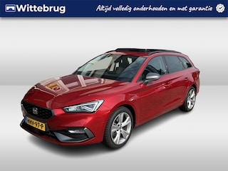 Seat Leon Sportstourer 1.5 eTSI FR Business Intense / AUTOMAAT/ PANO/ FULL LINK/ STUUR+STOEL VERWARM./ PARK. SENSOR. + CAMERA/ ACC/ DRIVE PROFILE/ DAB/ NAVI/ DIGITAL DASH/ CLIMA/ LED/ ISOFIX