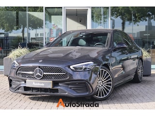 Mercedes-Benz C180 AMG-Line 170pk | Carplay | Camera | Sfeer | Cruise | Climate | Navi | Stoelverwarming | Leder