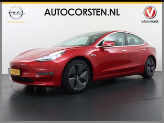 Tesla Model 3 Long Range AWD 75kWh 463PK **Trekhaak** Lmv FSD-3 Computer Premium Audio AutoPilot Panoramadak Camera's Leer Adaptive-Cruise-Control+Stop&Go Pdc Dual-Ecc Dual-Motor Keyless 4WD Stoel en achterbank verwarming Elektr.Stoelen+Memory+Easy-Entry WiFi 1e Eigenaar Origineel Nederlandse Auto Garantie op Accu/Motor tot 29-06-2028/192.000km