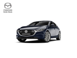 Mazda 3 e-Skyactiv G 140 Exclusive-Line | 360° View Monitor | 7-inch digitale meterset | Achteruitrijcamera
