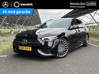 Mercedes-Benz C-klasse Estate 180 AMG Line | Night | Panoramadak | Massagestoelen | Stoelverwarming/ventilatie | Memory stoelen | Sfeerverlichting |