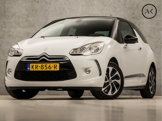 Citroën DS3 1.6 VTi So Chic Automaat (NAVIGATIE, CLIMATE, STOELVERWARMING, LEDEREN SPORTSTOELEN, LM VELGEN, CRUISE, GETINT GLAS, NIEUWSTAAT)