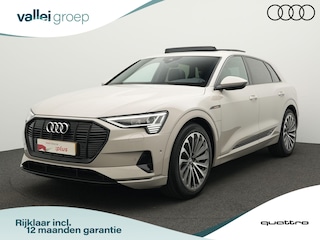 Audi e-Tron 55 95 kWh 408 pk quattro Advanced | Panoramadak | Trekhaak | Valcona leder | Servosluiting portieren | Rondomzicht camera | Comfortstoelen geventileerd |