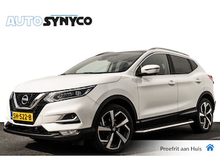 Nissan Qashqai 1.2 Tekna + Automaat | Panoramadak | 19 inch | Trekhaak | Nieuwe Automaatbak + ketting