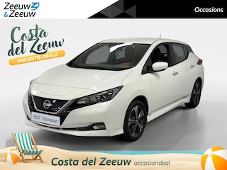 Nissan Leaf e+ Acenta 62 kWh AUTOMAAT NAVI AIRCO CAMERA PARKEERSENSOREN CRUISE CONTROLE 62KWH BATTERIJ DEALER ONDERHOUDEN ZEER MOOIE AUTO