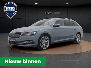 Skoda Superb Combi 1.4 TSI iV Business Edition Plus | NIEUW BINNEN | Lederen bekleding | Stoel ventilatie | 360 Camera | Matrix LED |