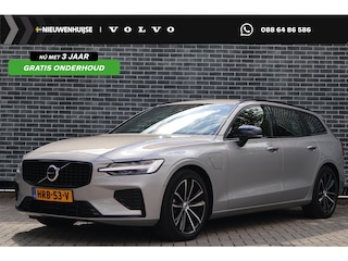 Volvo V60 2.0 T6 Plug-in hybrid AWD Plus Dark | Adaptive Cruise Control | Harman-Kardon | Trekhaak | Stoelverwarming voor/achter | Stuurwielverwarming