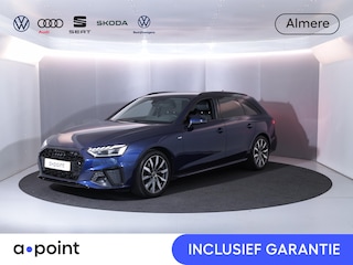 Audi A4 Avant 35 TFSI S edition Competition 150 pk S-tronic | Verlengde garantie | Navigatie | Parkeersensoren | Autom. airco (3 zones) | Stoelverwarming | S-Line |