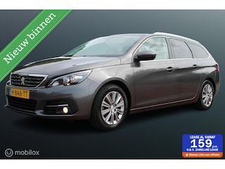 Peugeot 308 SW 1.2 PureTech 130 PK Blue Lease Premium, Panoramadak, Cruise, Clima, Pdc + Camera, Donker glas, Distributie pas vervangen